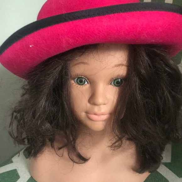 Felt hat with brim. Bollman Hat Co. 100% wool. One size-adult - Picture 3 of 4